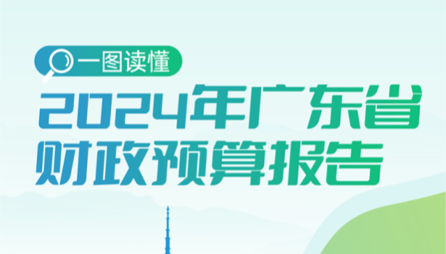 一圖讀懂2024年廣東省財政預算報告